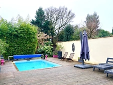 Maison CONTEMPORAINE 4CHS  LE BOUSCAT (33) limite Bordeaux