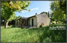 Villa plain pied 100 m2 4 chambres, terrain clos 1300 m2
