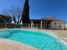 Maison à FONTVIEILLE de plain pied 4 chambres