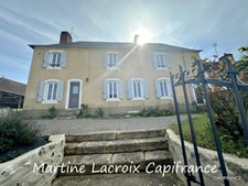 Dpt SARTHE (72), à vendre SCEAUX SUR HUISNE (72) - MAISON BOURGEOISE  P8 de 220 m² - Terrain de 1000 M²  