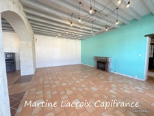 Dpt SARTHE (72), à vendre SCEAUX SUR HUISNE (72) - MAISON BOURGEOISE  P8 de 220 m² - Terrain de 1000 M²  