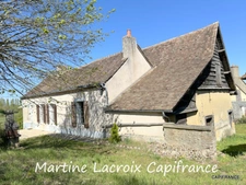 Dpt SARTHE (72), à vendre BONNETABLE - MAISON DE CAMPAGNE ET DÉPENDANCES - TERRAIN DE 3642M²