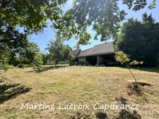 Dpt SARTHE (72), for sale near LA FERTE BERNARD - PROPERTY AND OUTBUILDINGS - MEADOWS of 11 HECTARES