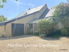 Dpt SARTHE (72), à vendre CHERRÉ-AU - PROPRIÉTÉ  P7 de 143 m² - Terrain de 3998 M²