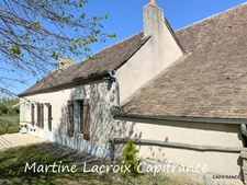 Dpt SARTHE (72), à vendre BONNETABLE - MAISON DE CAMPAGNE ET DÉPENDANCES - TERRAIN DE 3642M²