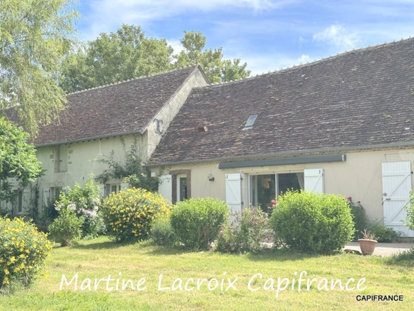 Dpt SARTHE (72), à vendre AVEZÉ - PROPRIÉTÉ  P8 de 166 m² - Terrain de 1H500