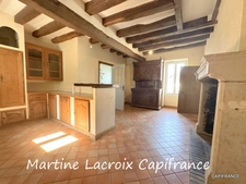 Dpt SARTHE (72), à vendre SCEAUX SUR HUISNE (72) - MAISON BOURGEOISE  P8 de 220 m² - Terrain de 1000 M²  