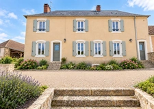 Dpt SARTHE (72), à vendre SCEAUX SUR HUISNE (72) - MAISON BOURGEOISE  P8 de 220 m² - Terrain de 1000 M²  