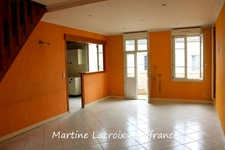 Dpt Sarthe (72), à vendre LA FERTE BERNARD LOCAL DE 100M² ET MAISON P4 de 72 m² - Terrain de 179,00 m² 