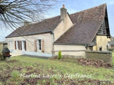 Dpt SARTHE (72), à vendre BONNETABLE - MAISON DE CAMPAGNE ET DÉPENDANCES - TERRAIN DE 3642M²