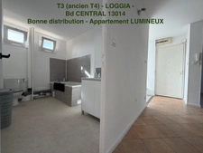 BD CENTRAL 13014 - T3 de 68,48m2 - Veranda/Loggia    appartement  CLIMATISE       119 700 euro