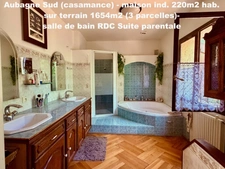 13400  Aubagne (Casamance et Chateau de Creissauds) Maison Individuelle -  4 à 5 chambres - 220m2 hab et 300m2 plancher
