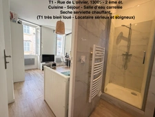 13005 - Quartier CAMAS - Rue de L'Olivier - 2ème étage - T1 - 20m2      99 000 euro FAI 