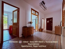 T5 de 120m2 - ESTAQUE - Terrrasse 60 m2 et dépendances.     414 000 euro