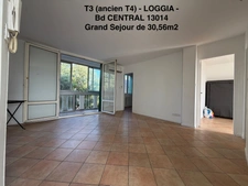 BD CENTRAL 13014 - T3 de 68,48m2 - Veranda/Loggia    appartement  CLIMATISE       119 700 euro