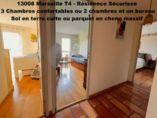 FLORALIA 13008 - T4 - TERRASSES - Cave + Place de Stationnement + Garage (box).   419 400 euro 