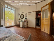 T5 de 120m2 - ESTAQUE - Terrrasse 60 m2 et dépendances.     414 000 euro