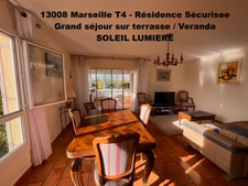 FLORALIA 13008 - T4 - TERRASSES - Cave + Place de Stationnement + Garage (box).   419 400 euro 