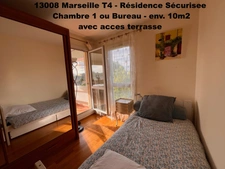 FLORALIA 13008 - T4 - TERRASSES - Cave + Place de Stationnement + Garage (box).   419 400 euro 
