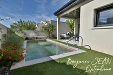 SÉRIGNAN – MAISON RÉCENTE DE PLAIN-PIED AVEC PISCINE