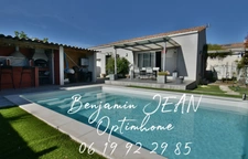 Maison récente de plain-pied f4 avec piscine et cuisine d’été