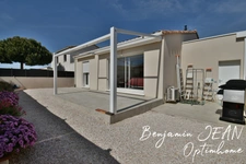 Maison récente de plain-pied 92 m² sans vis-à-vis à Sérignan, proche plages avec belles prestations
