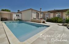Sérignan – Villa plain-pied 131 m² avec piscine, 4 chambres et prestations de qualité