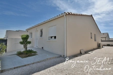 Maison récente de plain-pied 92 m² sans vis-à-vis à Sérignan, proche plages avec belles prestations