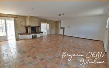 Maison de plain-pied 166m² avec piscine sur 1200m² à Sérignan – Gros potentiel !