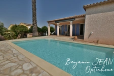 EN EXCLUSIVITÉ – Maison F4 de plain-pied avec piscine à Sérignan