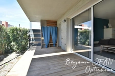 À vendre – Appartement récent 2 pièces en rez-de-chaussée avec terrasse et jardinet