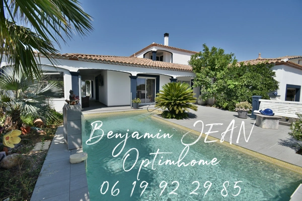 Maison F5 avec piscine et garage