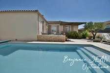 Sérignan – Villa plain-pied 131 m² avec piscine, 4 chambres et prestations de qualité