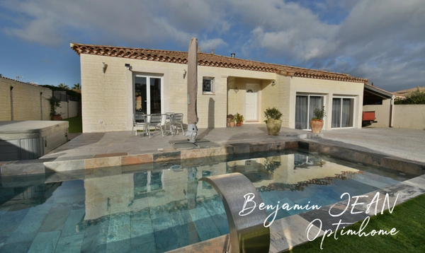 Villa contemporaine de plain-pied avec prestations haut de gamme – Sauvian
