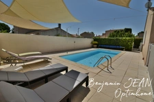 Maison de plain-pied avec piscine, Un petit coin de paradis à Sauvian !