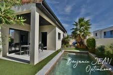 SÉRIGNAN – MAISON RÉCENTE DE PLAIN-PIED AVEC PISCINE