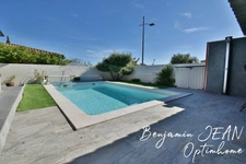 Maison récente de plain-pied f4 avec piscine et cuisine d’été