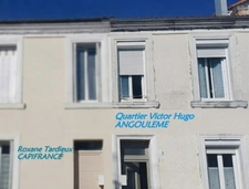16 ANGOULEME quartier V Hugo. Maison à vendre 3 pièces et jardin