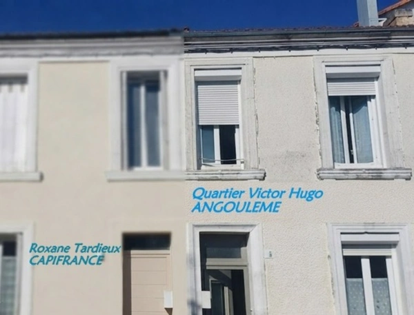 16 ANGOULEME quartier V Hugo. Maison à vendre 3 pièces et jardin