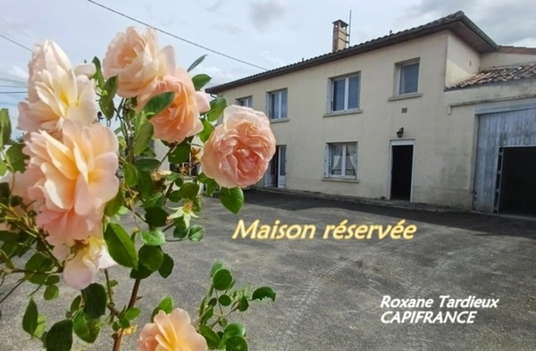 Maison à vendre 10 pièces proche de HOULETTE (16)