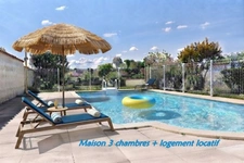 Maison à vendre 6 pièces ANGOULEME (16) maison 3 chambres + Studio et piscine sur terrain de 1150 m2