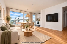 BAGNEUX - IMMEUBLE DE STANDING 2016 - 3P - 60,05 M² - TERRASSE - CAVE - PARKING SOUS-SOL