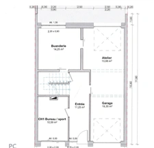 BEUVANGE-SOUS-ST-MICHEL - MAISON 6 PIECES DE 123 M² AVEC 4 CHAMBRES. GARAGE ET JARDIN. GROS POTENTIEL A RENOVER !