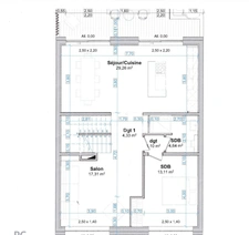 BEUVANGE-SOUS-ST-MICHEL - MAISON 6 PIECES DE 123 M² AVEC 4 CHAMBRES. GARAGE ET JARDIN. GROS POTENTIEL A RENOVER !