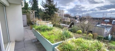 Quartier Rouen Préfecture : Bel Appt vue panoramique sud de 83 m² avec 2 CH, gde Terrasse et gge clos !