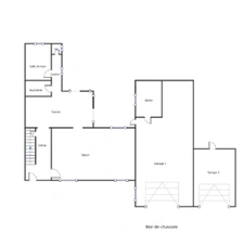 MAISON DE CARACTERE, 5 CHAMBRES, JARDIN, 2 GRANDS GARAGES