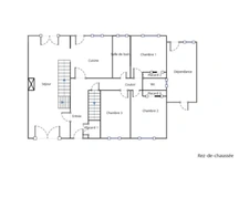 PLAIN-PIED INDIVIDUEL, 4 CHAMBRES, SOUS/SOL
