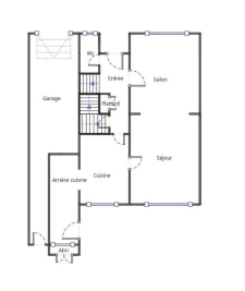 MAISON INDIVIDUELLE, 3 CHAMBRES, JARDIN, CAVE