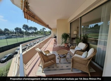 Appartement 3 pièces avec grande terrasse