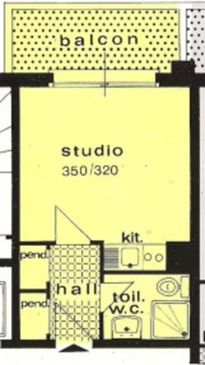 Quartier Montrose - Studio avec terrasse dans résidence avec piscine
